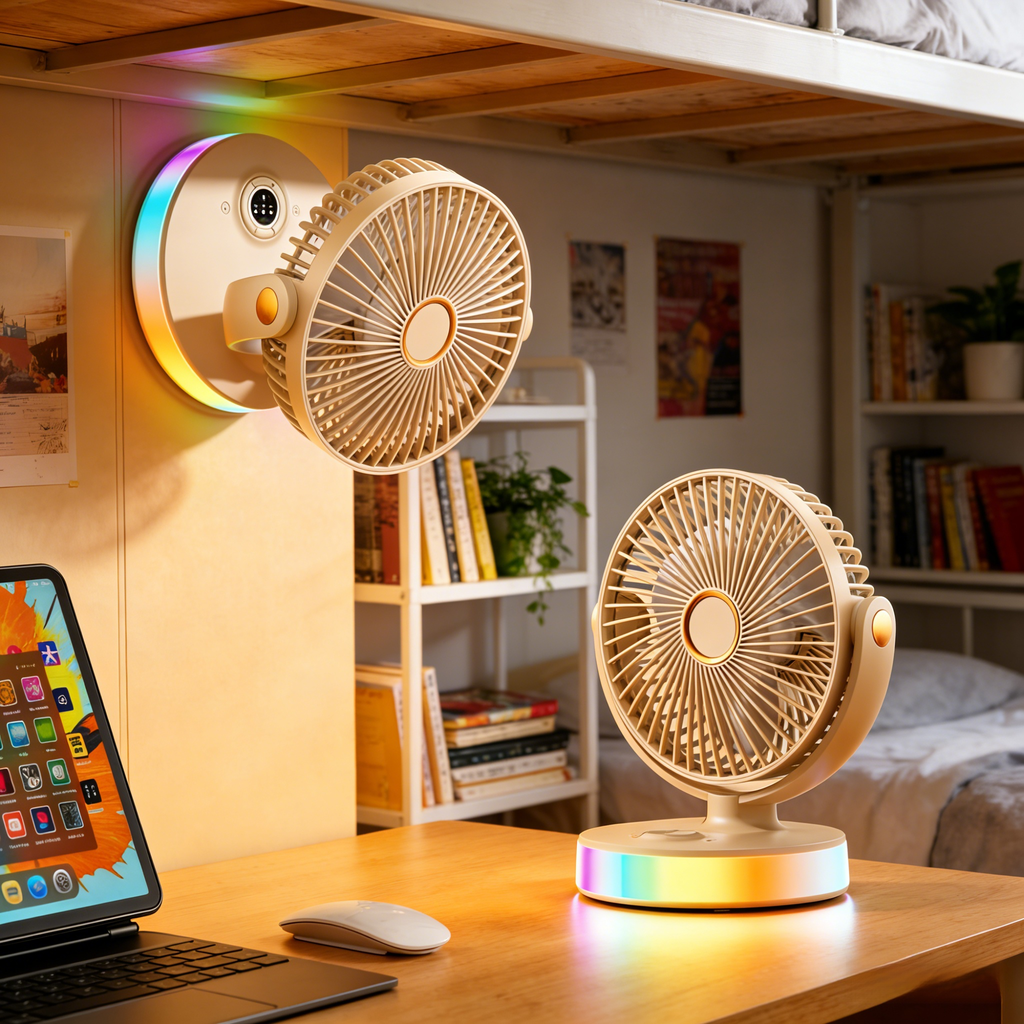 卓上首振りデスクファン