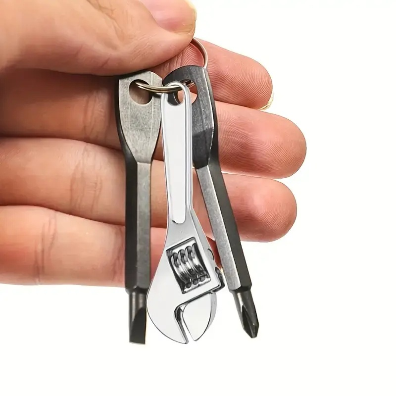 Double-ended Wrench Keychain Multifunction Bottle Opener