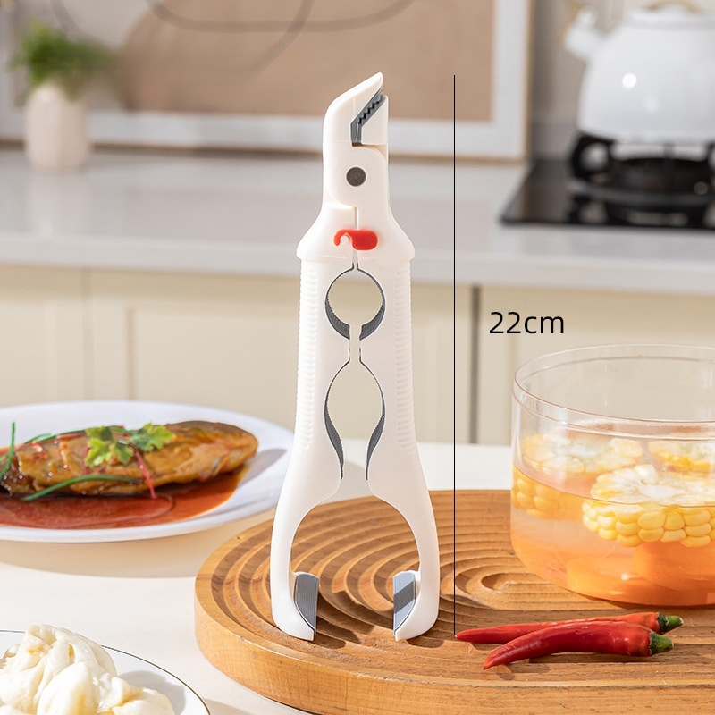 三合一耐熱ボウルクリップ シリコン製キッチン取皿ハンドル