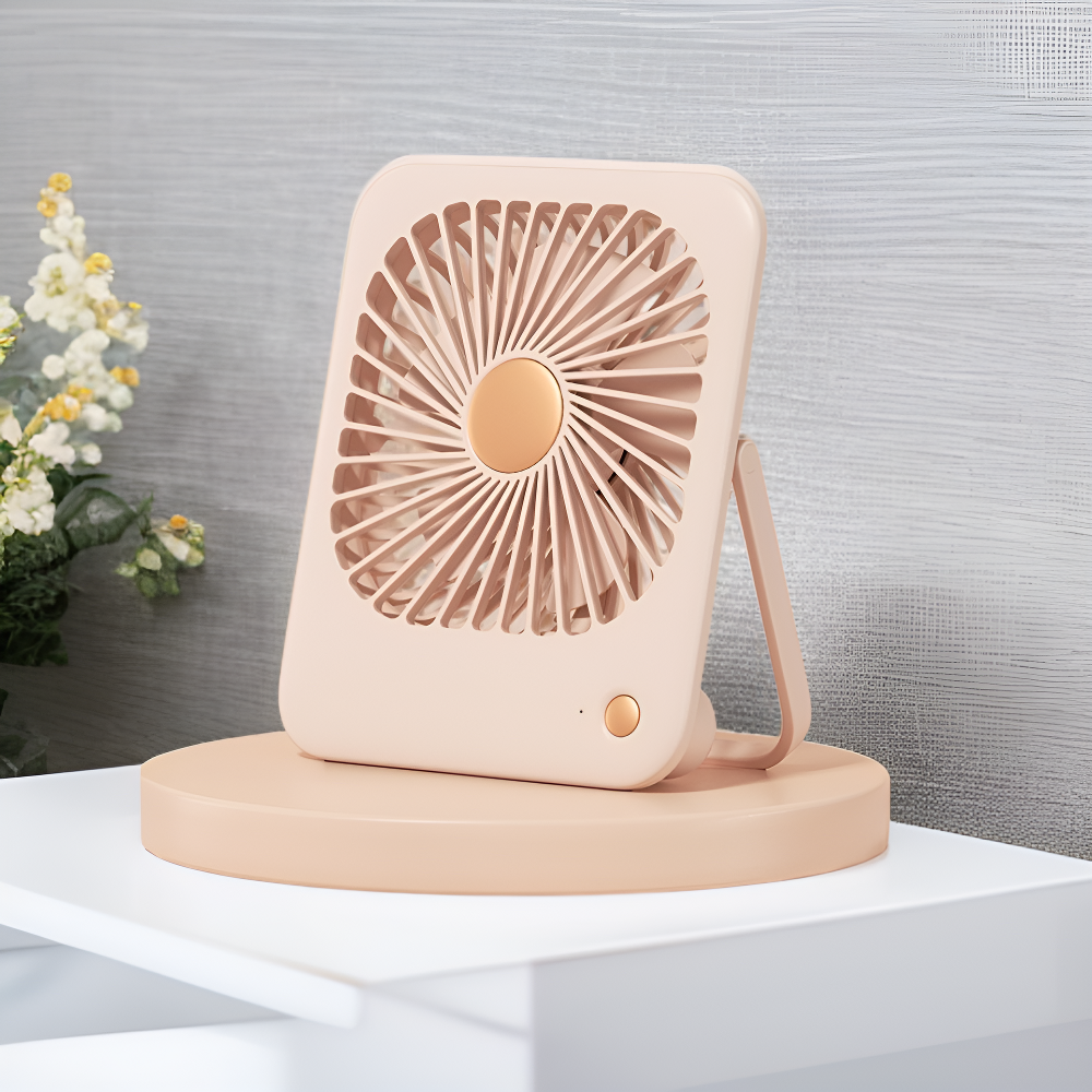 소형 미니 데스크탑 팬 벽걸이 USB 충전 휴대용 선풍기