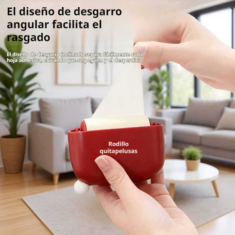 Rodillo Quitapelusas Mini Portátil para Ropa