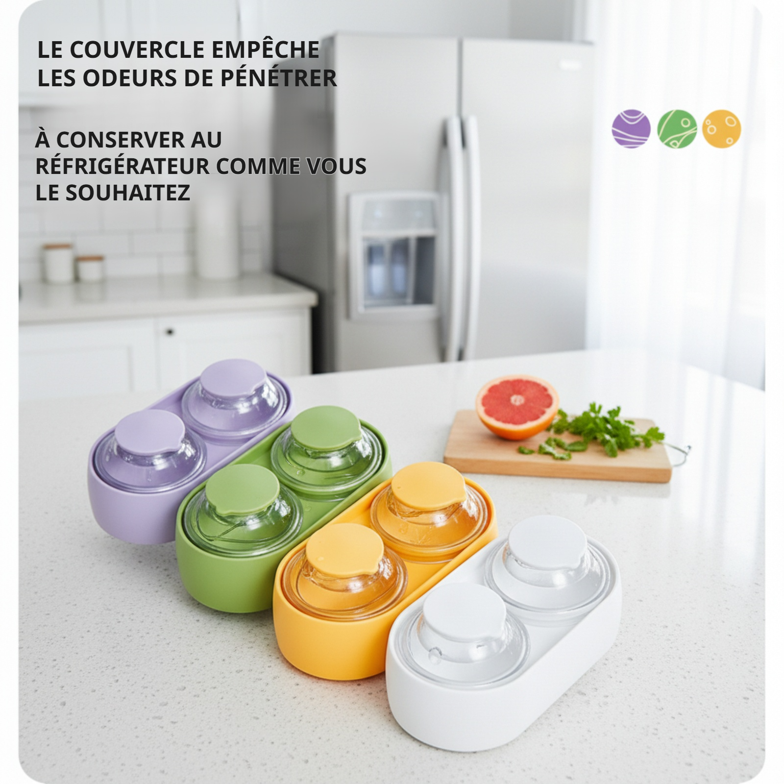 Moule en silicone pour grande boule de glace Cup Planète