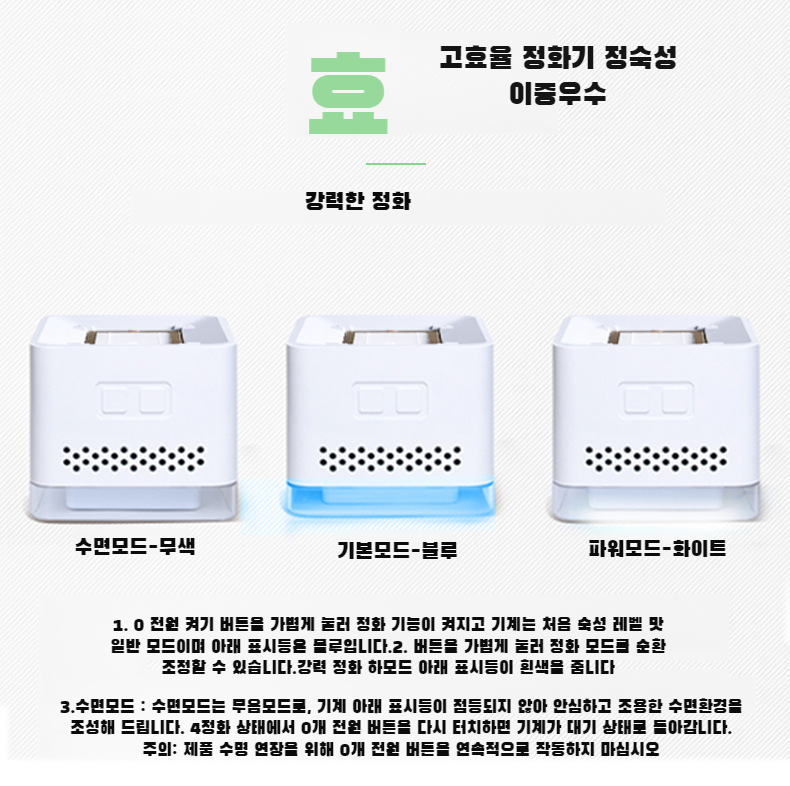 바이러스 및 박테리아 제거 설명 이미지