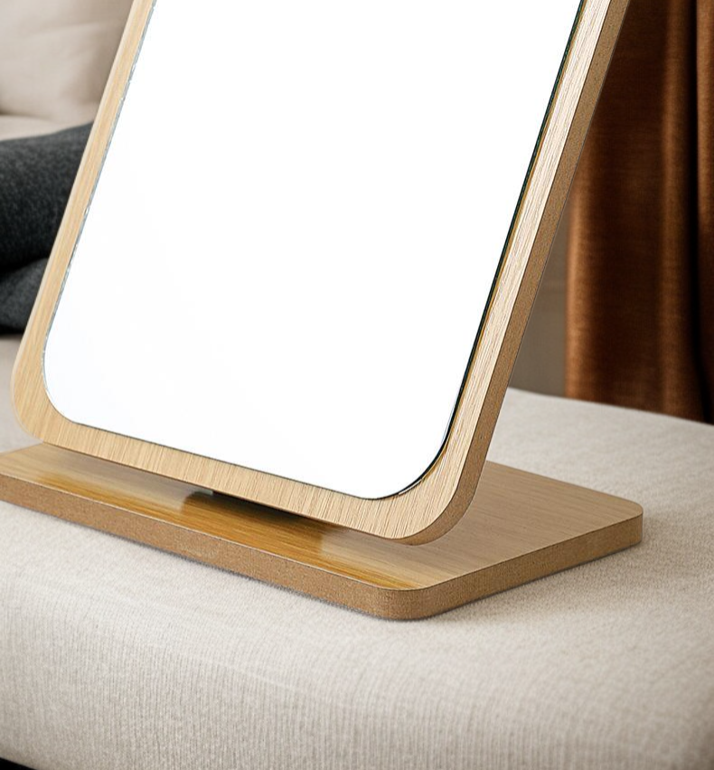 휴대하기 편리한 회전식 화장 거울