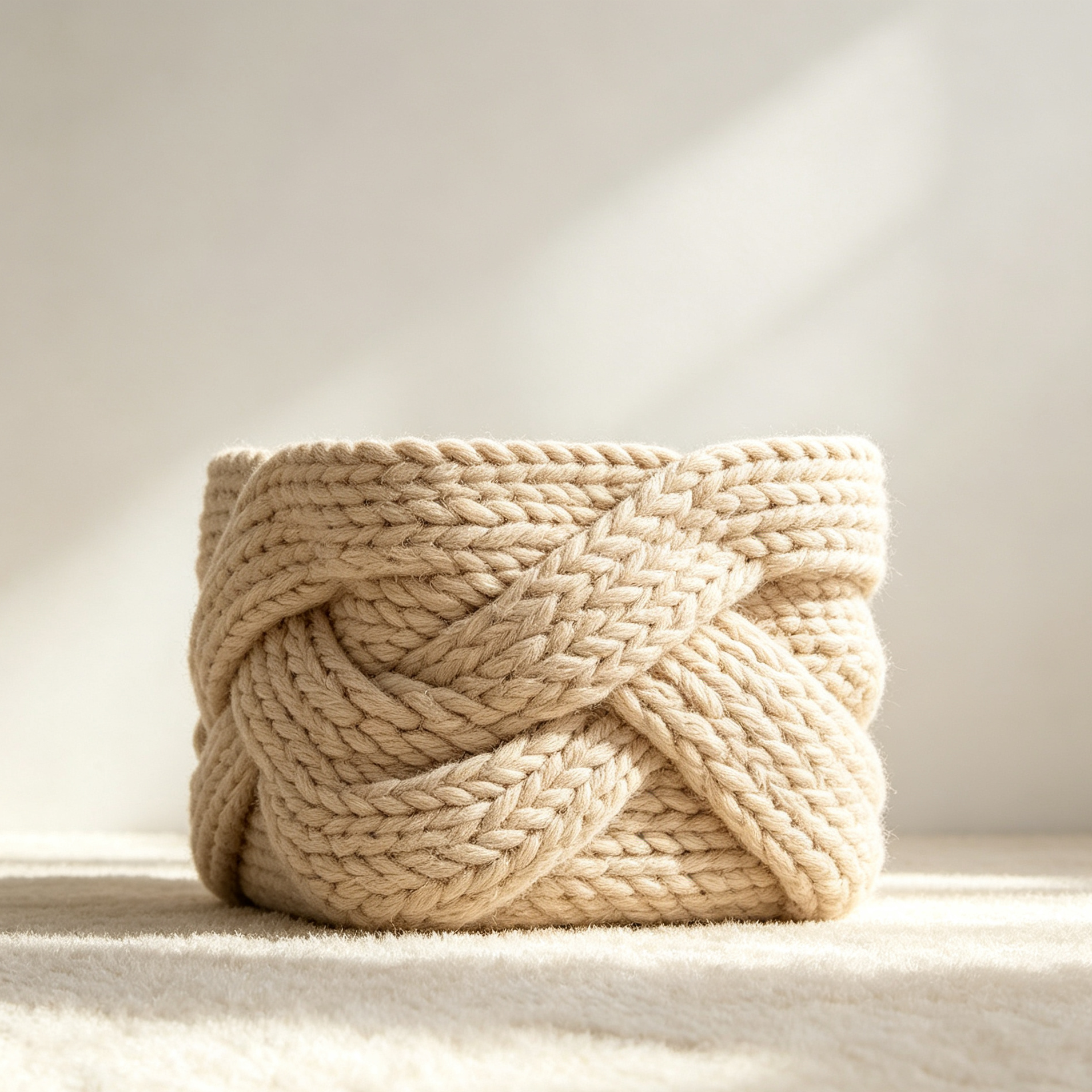 Handwoven storage basket (pack of 2)