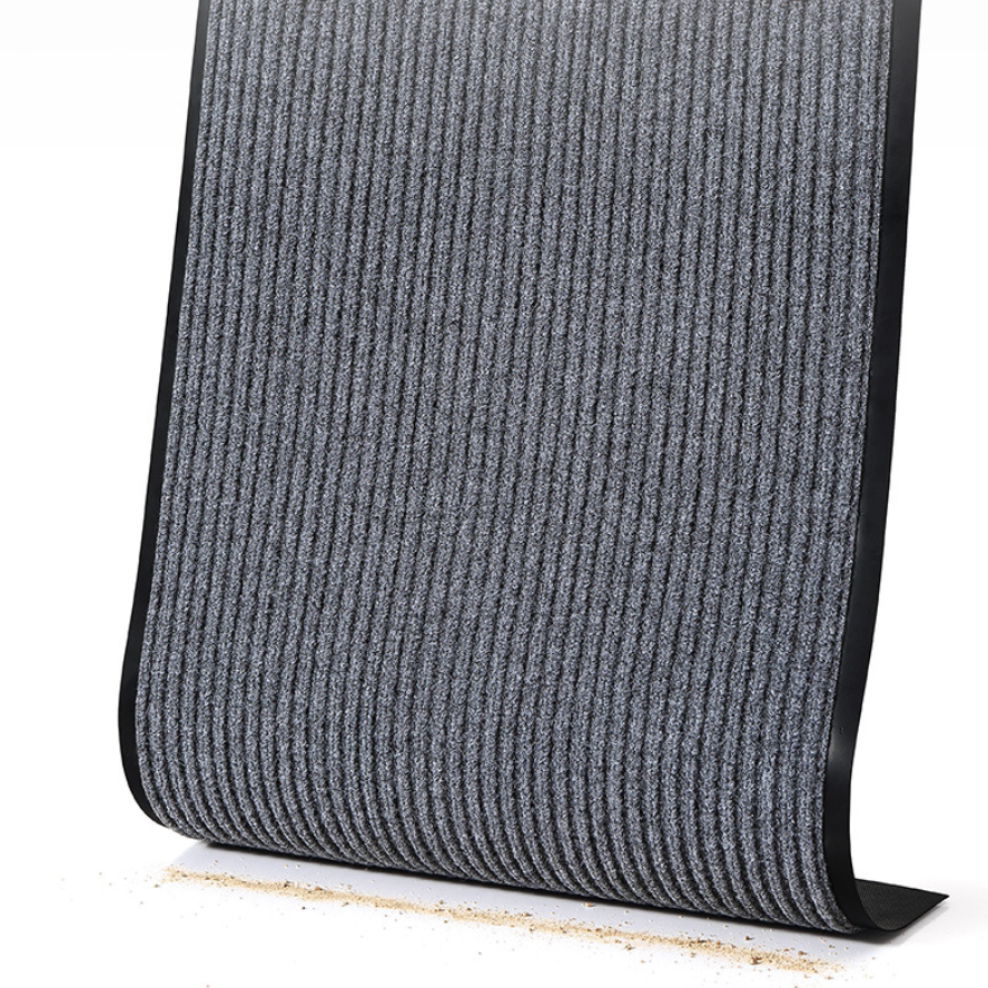 Fußmatte vor dem Hauseingang