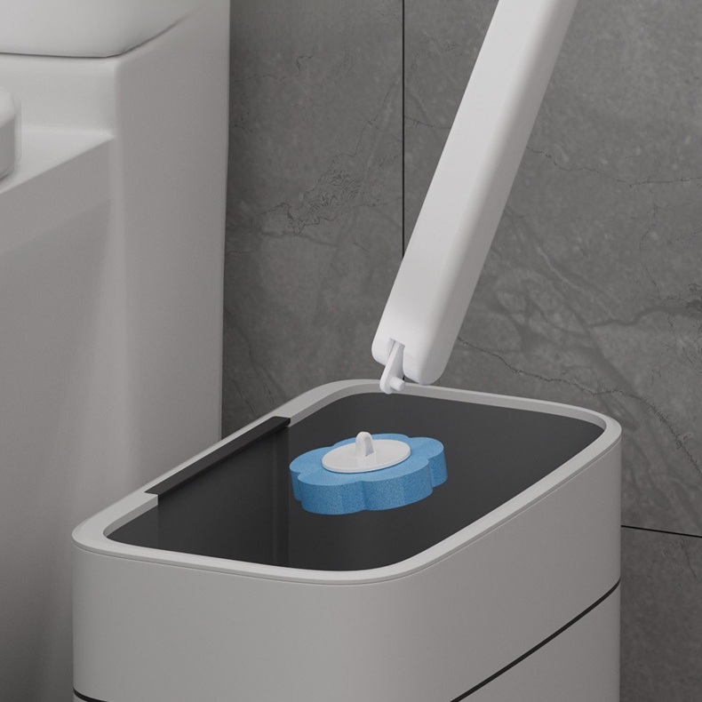 免打孔一次性馬桶刷套裝 可換刷頭不髒手清潔神器