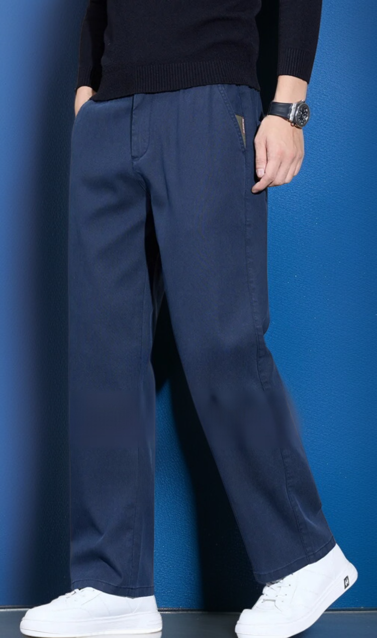 라이트 럭셔리 남성 팬츠 전면 이미지