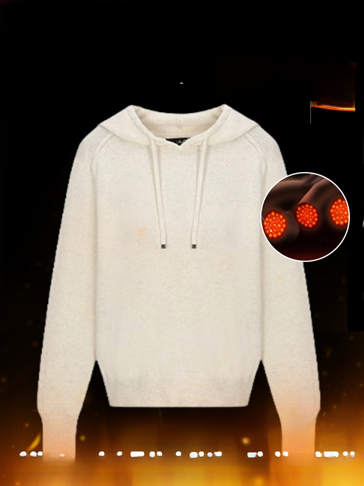 양모 베이직 후드 니트 셔츠