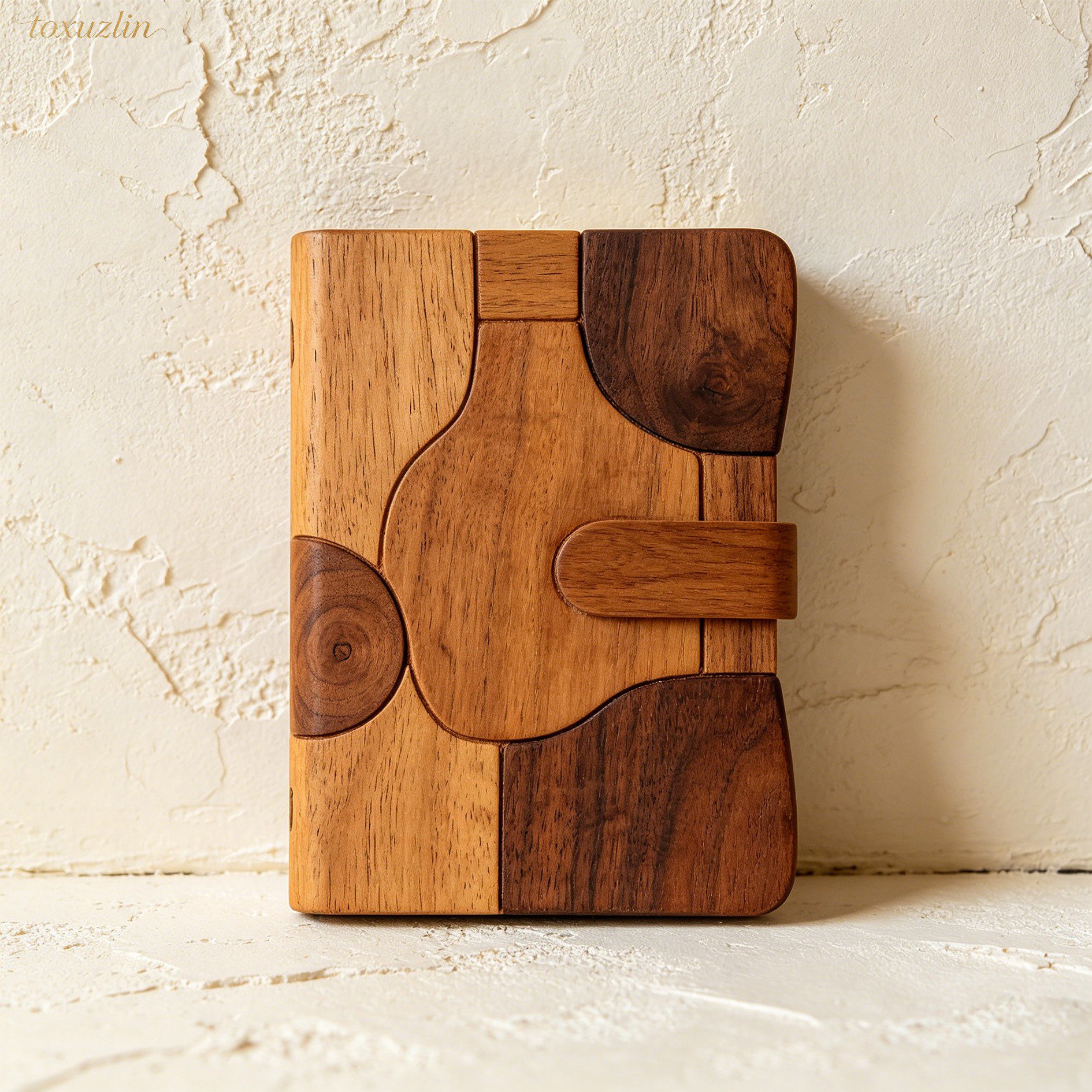 Carnets créatifs à couverture en bois
