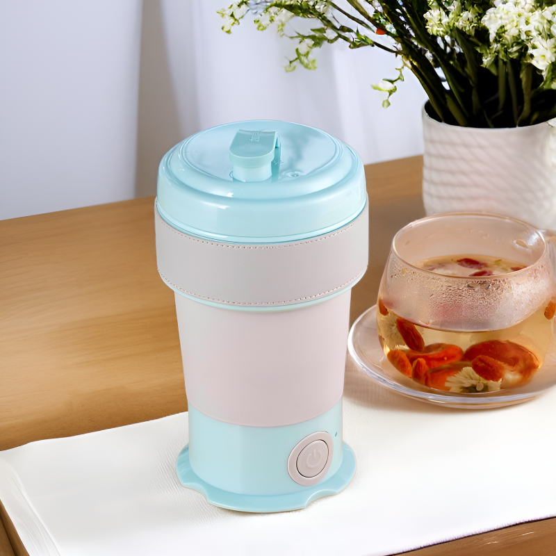 304 Stainless Steel Travel Foldable Kettle Portable Electric Auto Power-Off