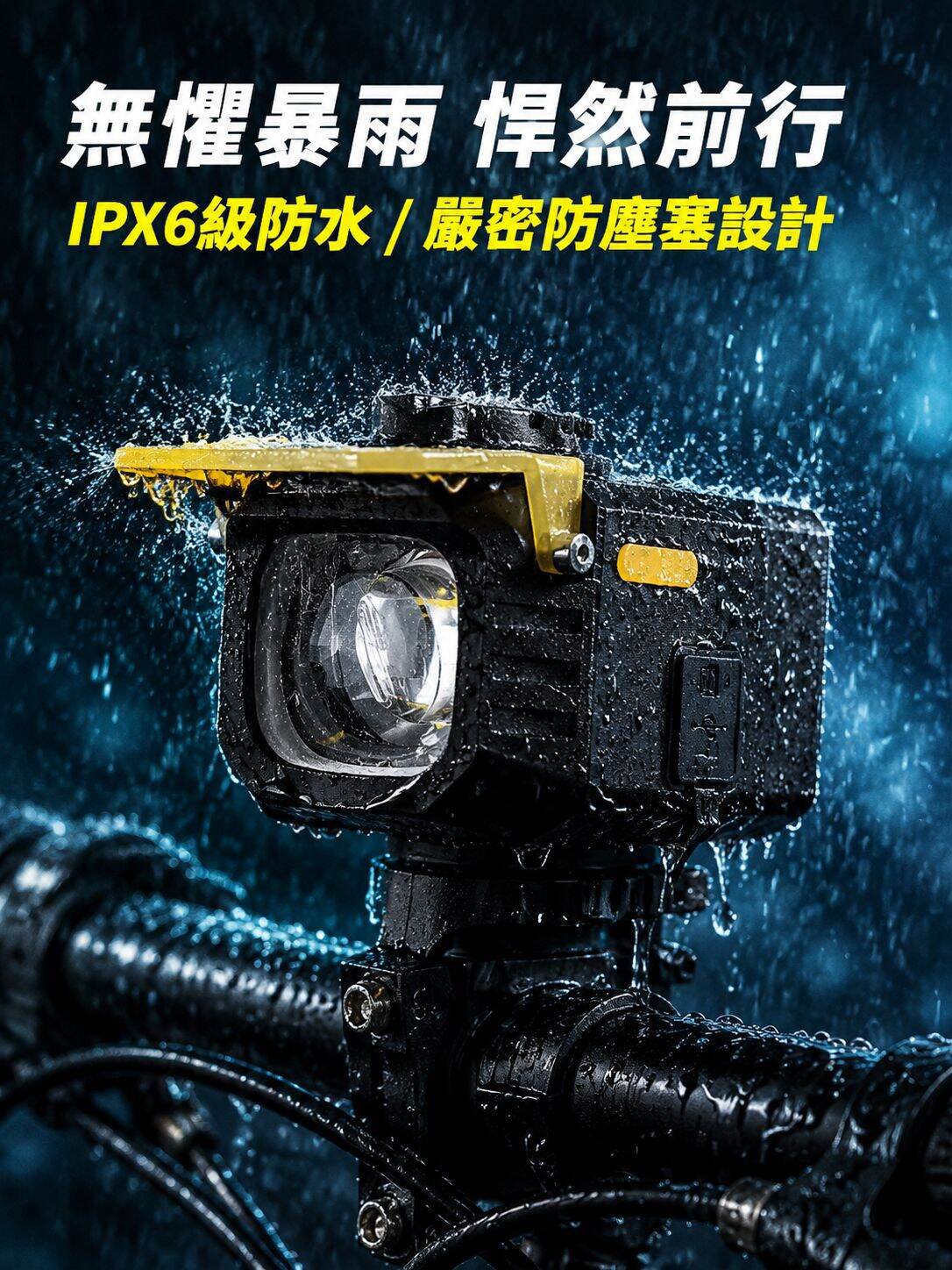 防水可作行動電源