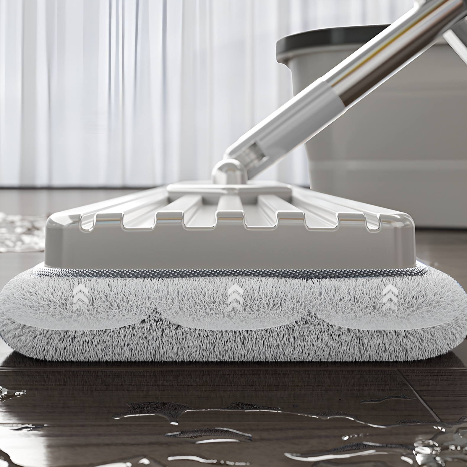 床ふきワイパー 本体 隅々まで清潔に