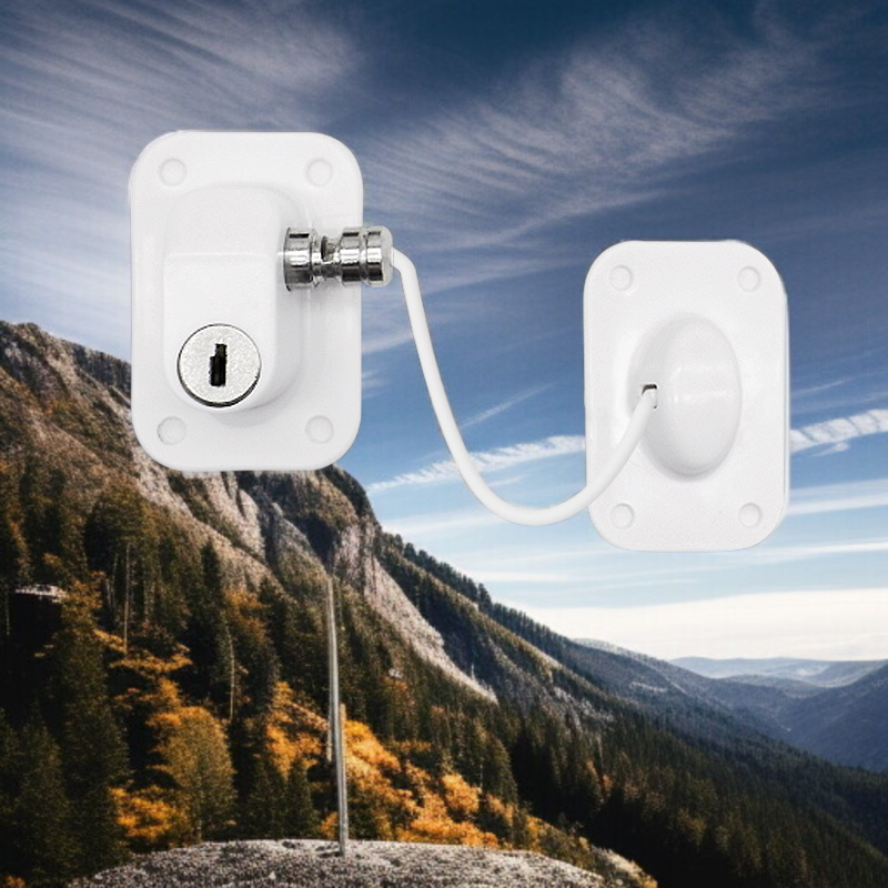 ベビーセーフティロック 多機能プッシュプルウィンドウリミッターラッチ 冷蔵庫ロックコード セキュリティロック ホット多機能安全ロック