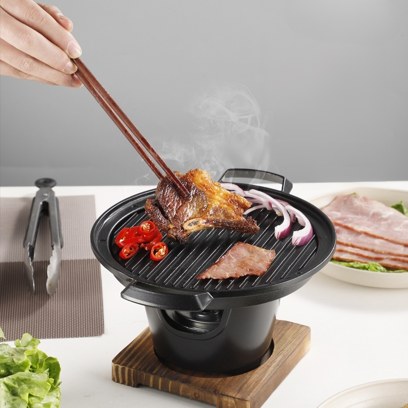 Parrilla eléctrica mini para el hogar 