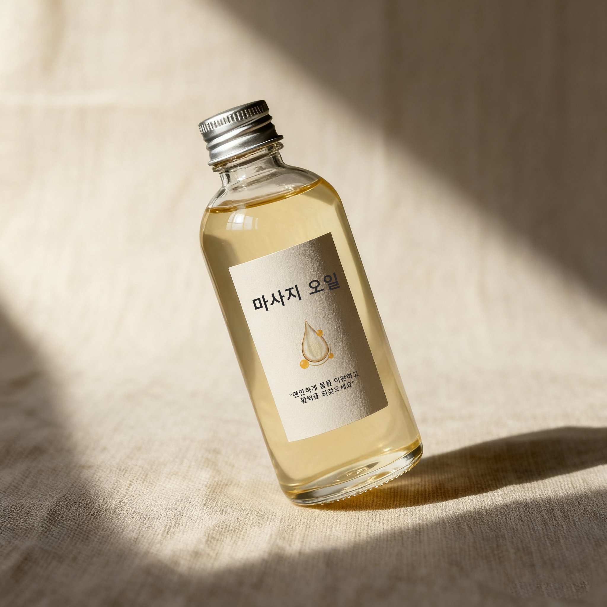 120ml 식물 에센셜 오일 마사지 오일