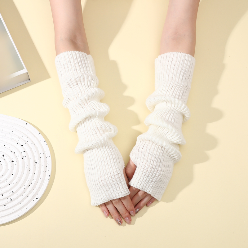 Mangas de punto sin dedos