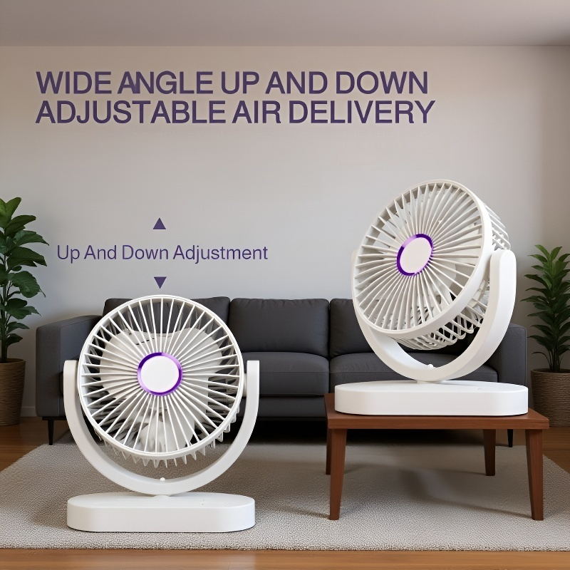 Desktop Portable High-Power Electric Fan
