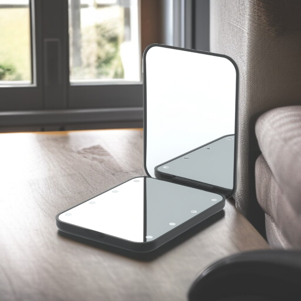 ポータブルLEDメイクアップミラー