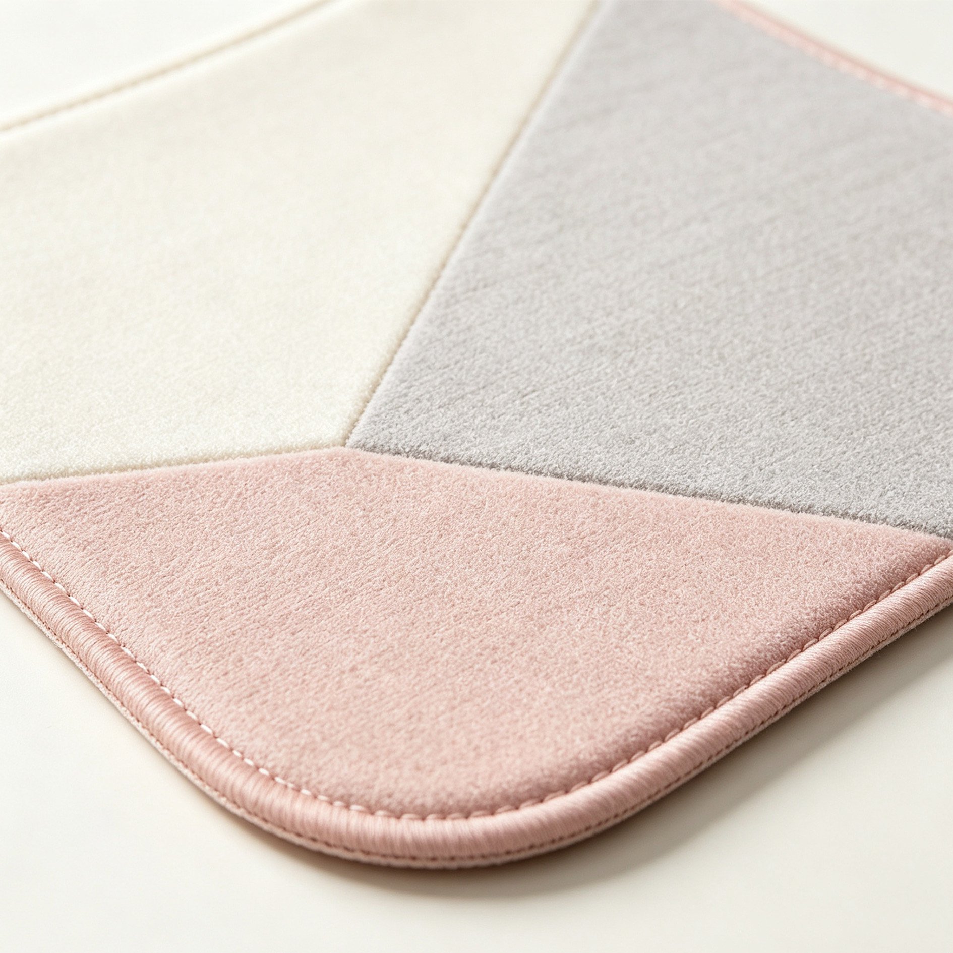 Smooth surface of the three-color mouse pad for precision tracking