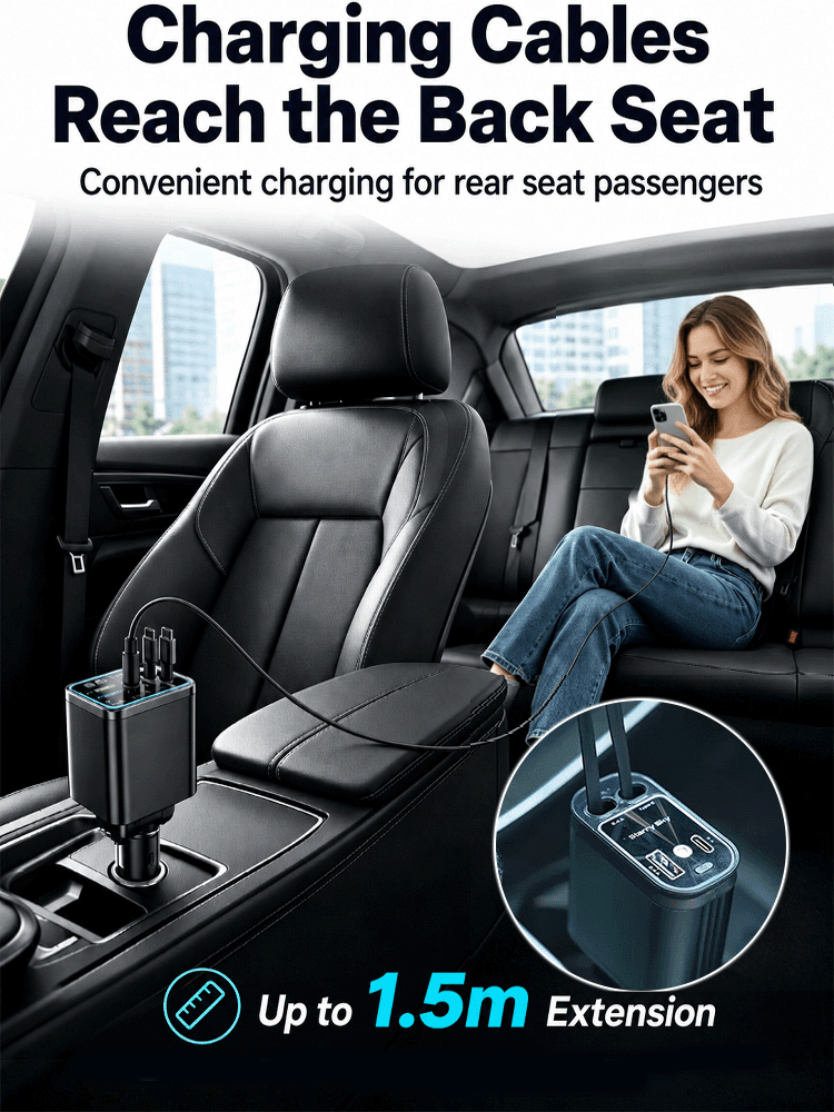Seven-in-One Car Starry Sky Charger