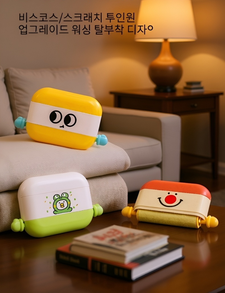 강력 접착 먼지 제거 롤러 제품 사진