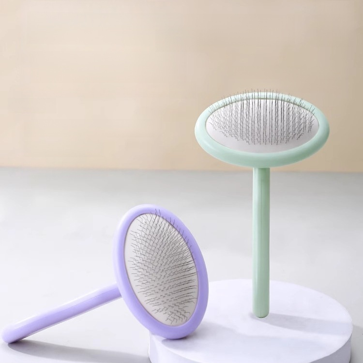 Pet Elastic Air Cushion Curved Comb