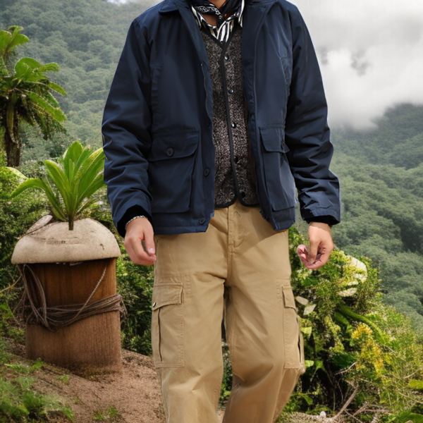  メンズ 厚手ウールフライトコート