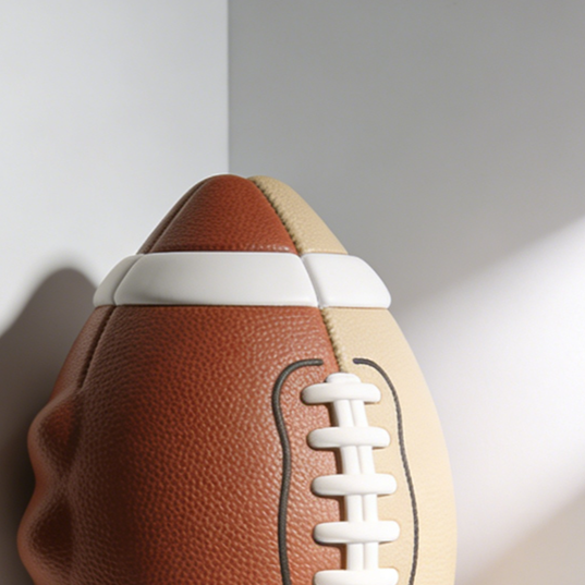 Official size rugby ball for professional matches