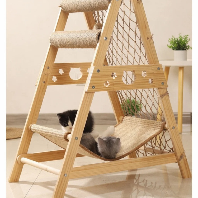 Cat climbing frame wearresistant scratching board