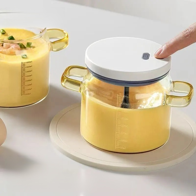 다기능 자동 계란찜/달걀 휘핑 컵