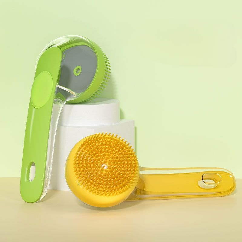 寵物矽膠洗澡刷 去浮毛寵物搓澡清潔刷 狗狗貓咪專用