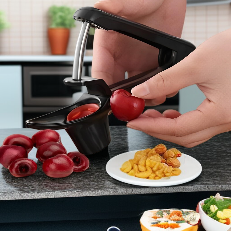 Deshuesador de cerezas portátil, herramienta de cocina multifuncional
