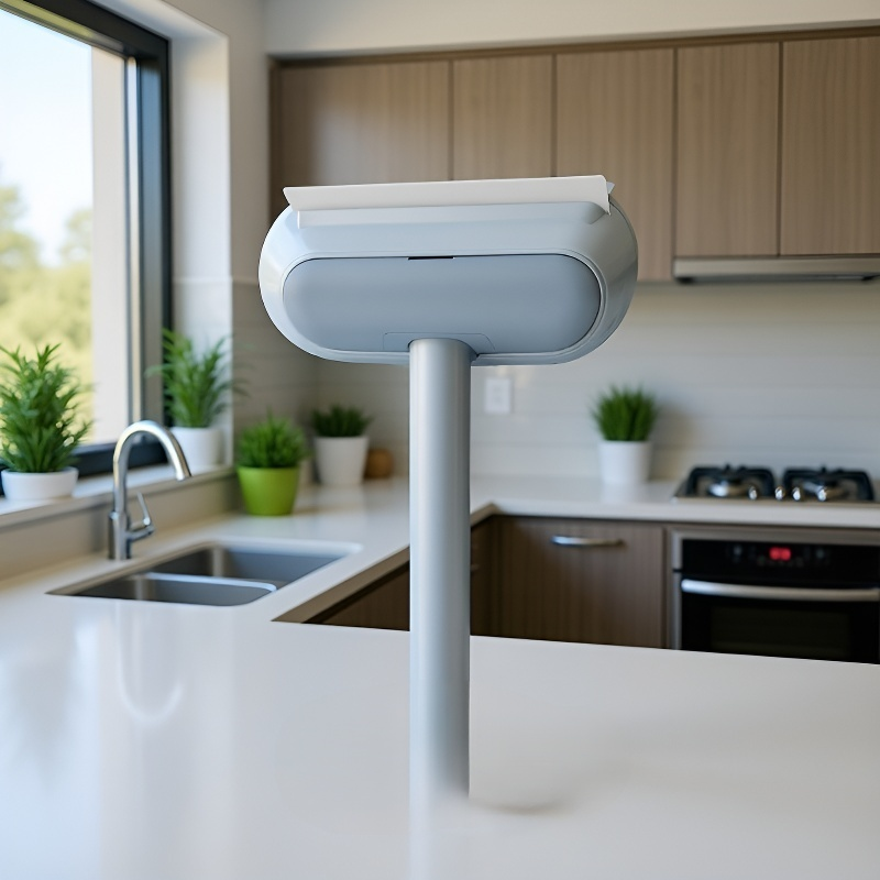 Ergonomischer Fensterabzieher für einfache Handhabung