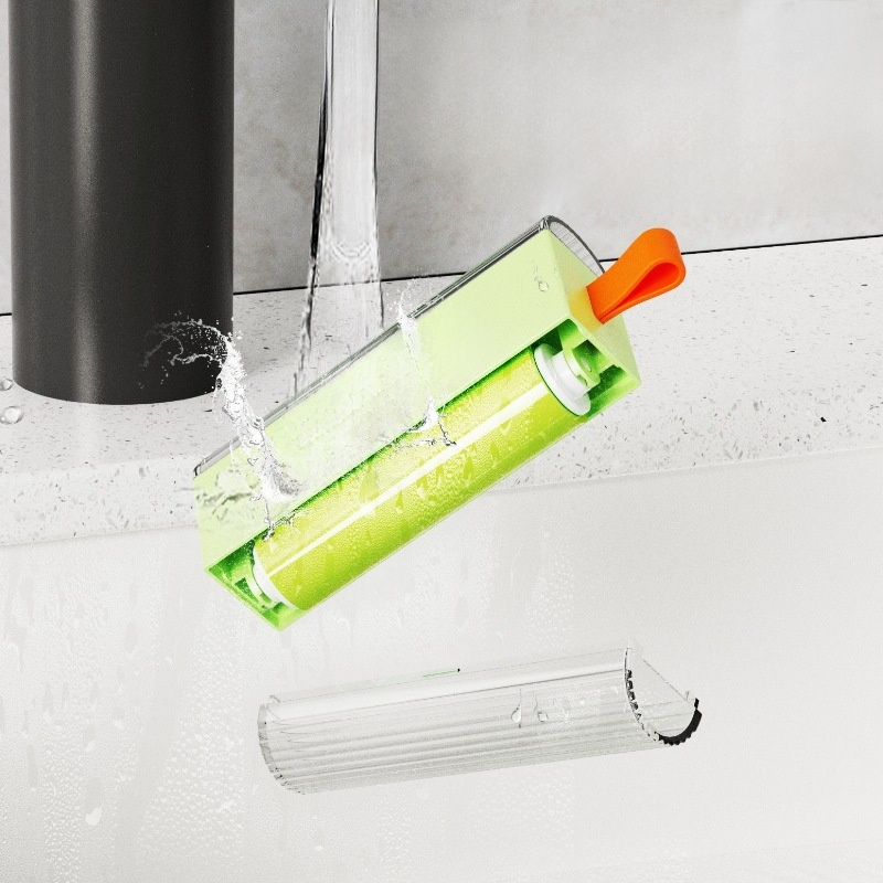 衣物滾筒矽膠除毛器便攜灰尘清潔刷