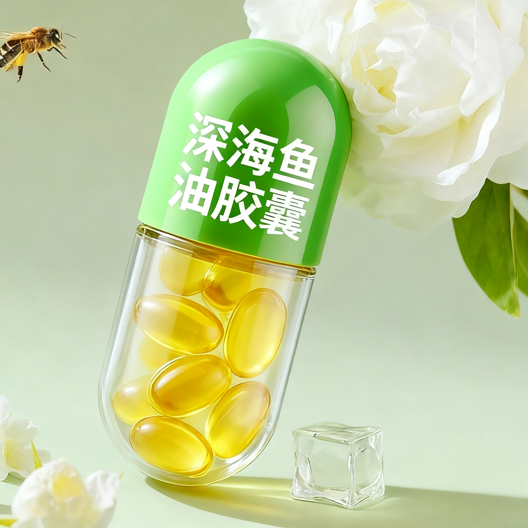 청정 심해 오메가3 소프트젤 제품 패키지