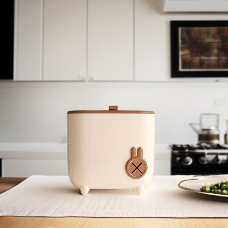 壁掛け家庭用ゴミ箱キッチン用蓋付き