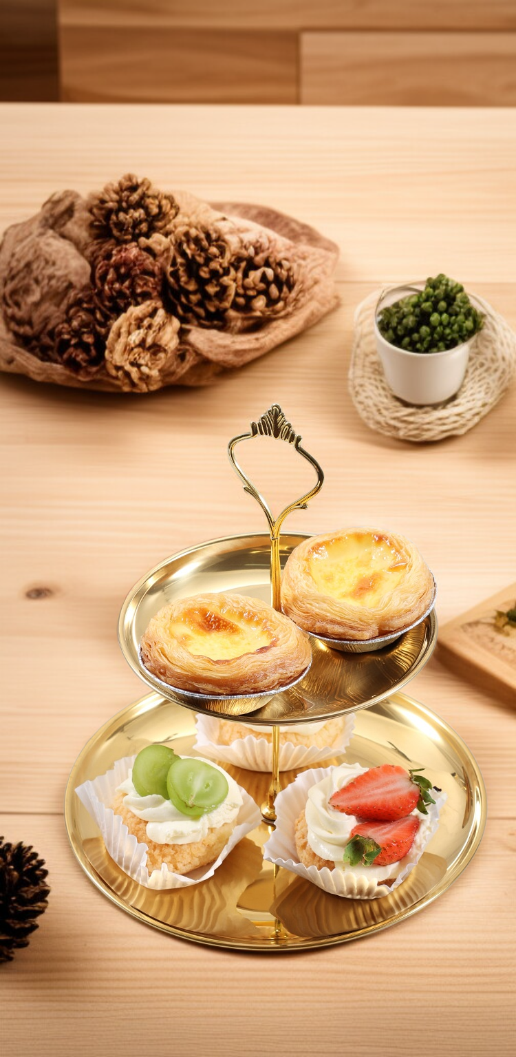 유럽 스타일의 스테인리스 스틸 접시