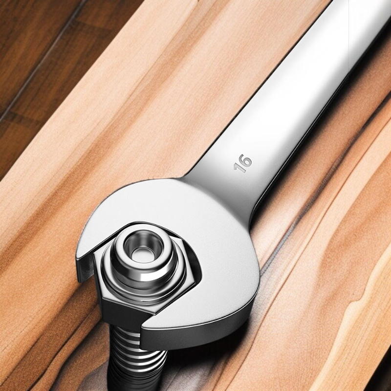 工業用レンチセット 省力化梅開口部高速ダブルヘッドプレートハンド 自動車修理用具のラチェットレンチ工具セット