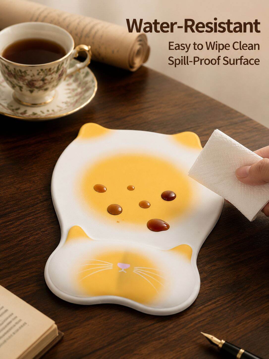 Cute Cat Non-slip Silicone Mouse Mat