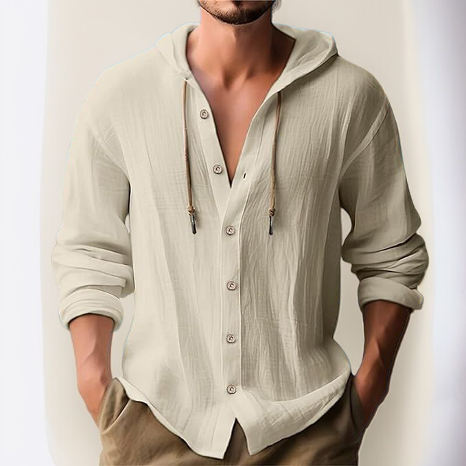 春夏秋にぴったりのメンズ長袖トップス