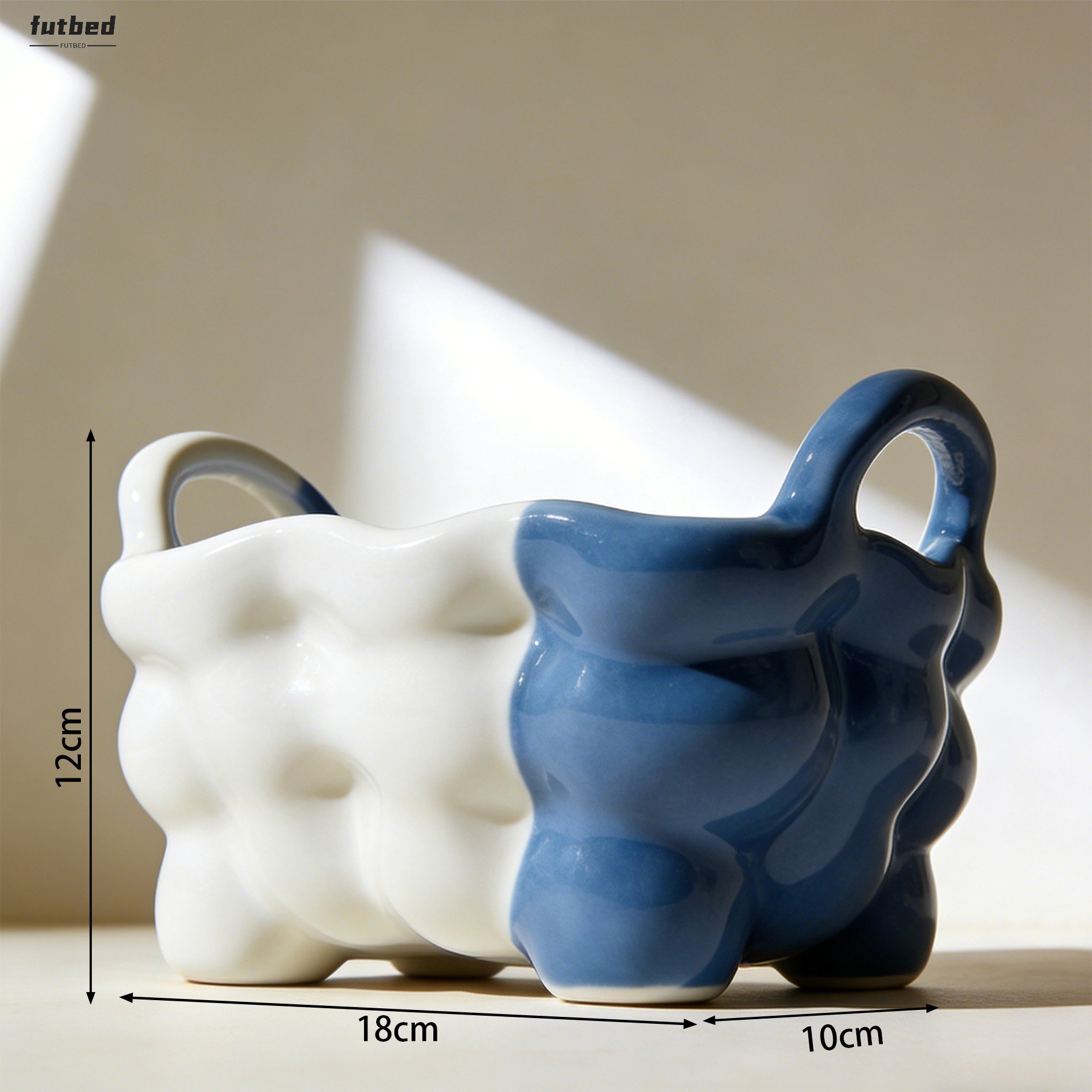 Handcrafted storage basket with elegant design