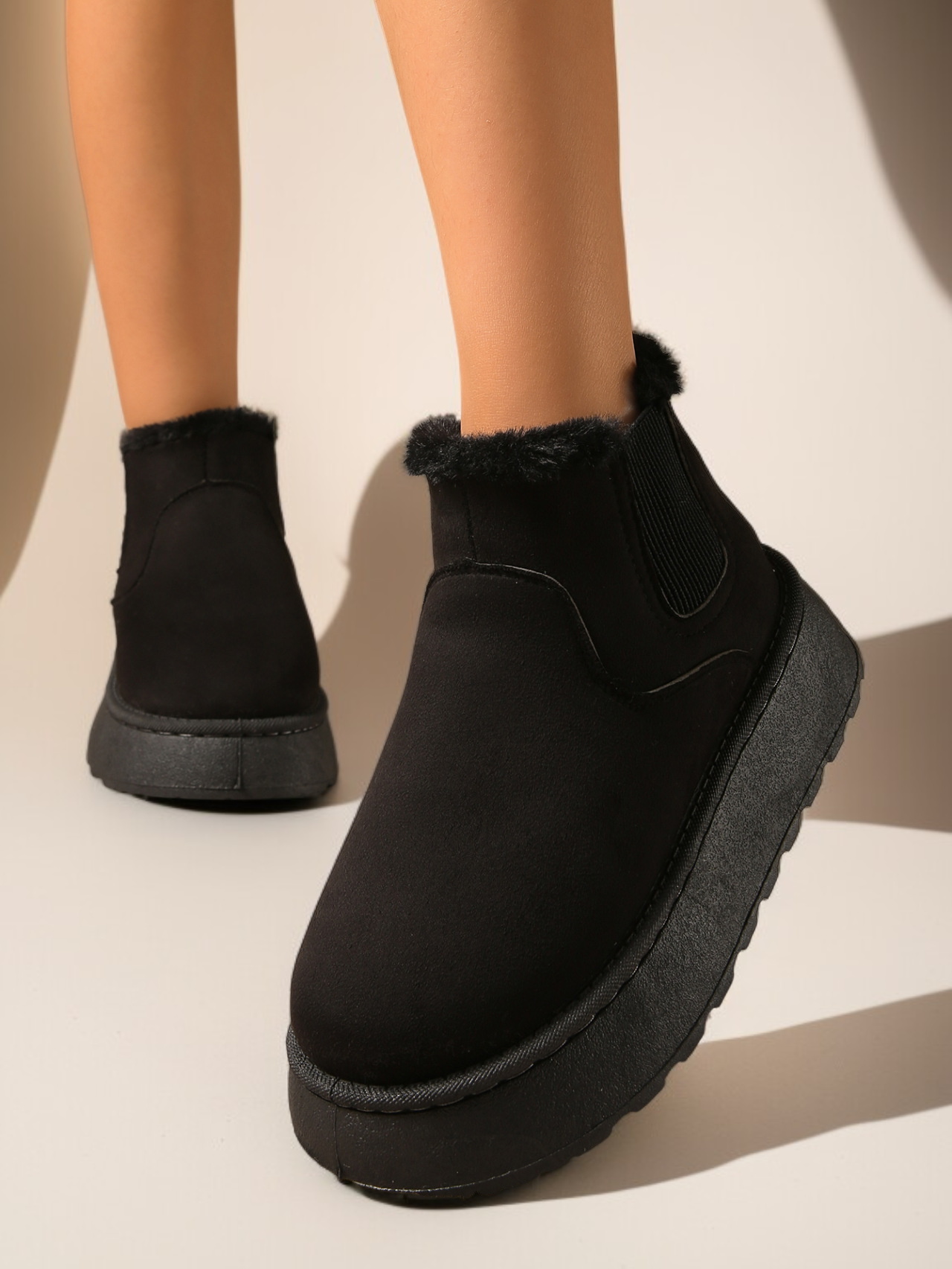 눈길에서 안전한 여성용 스노우부츠