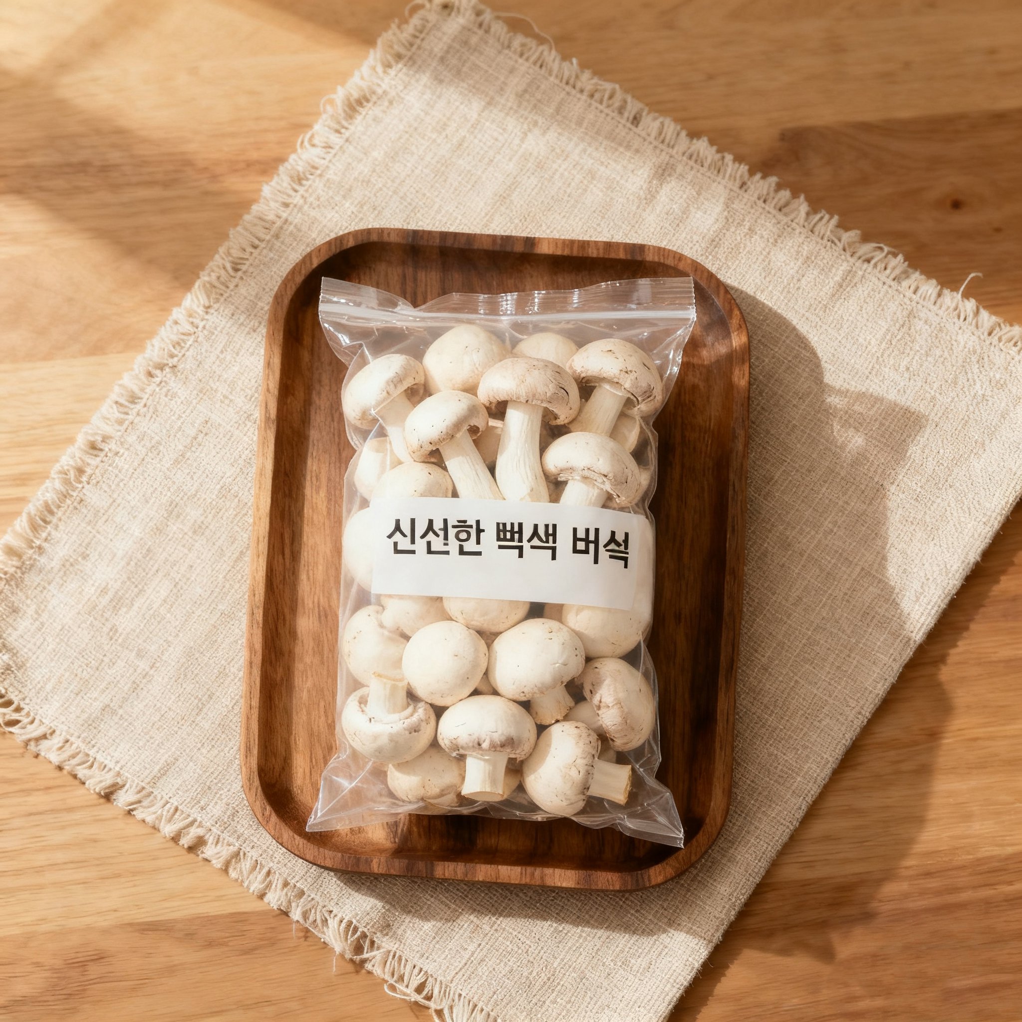 영양 가득한 460g 흰버섯