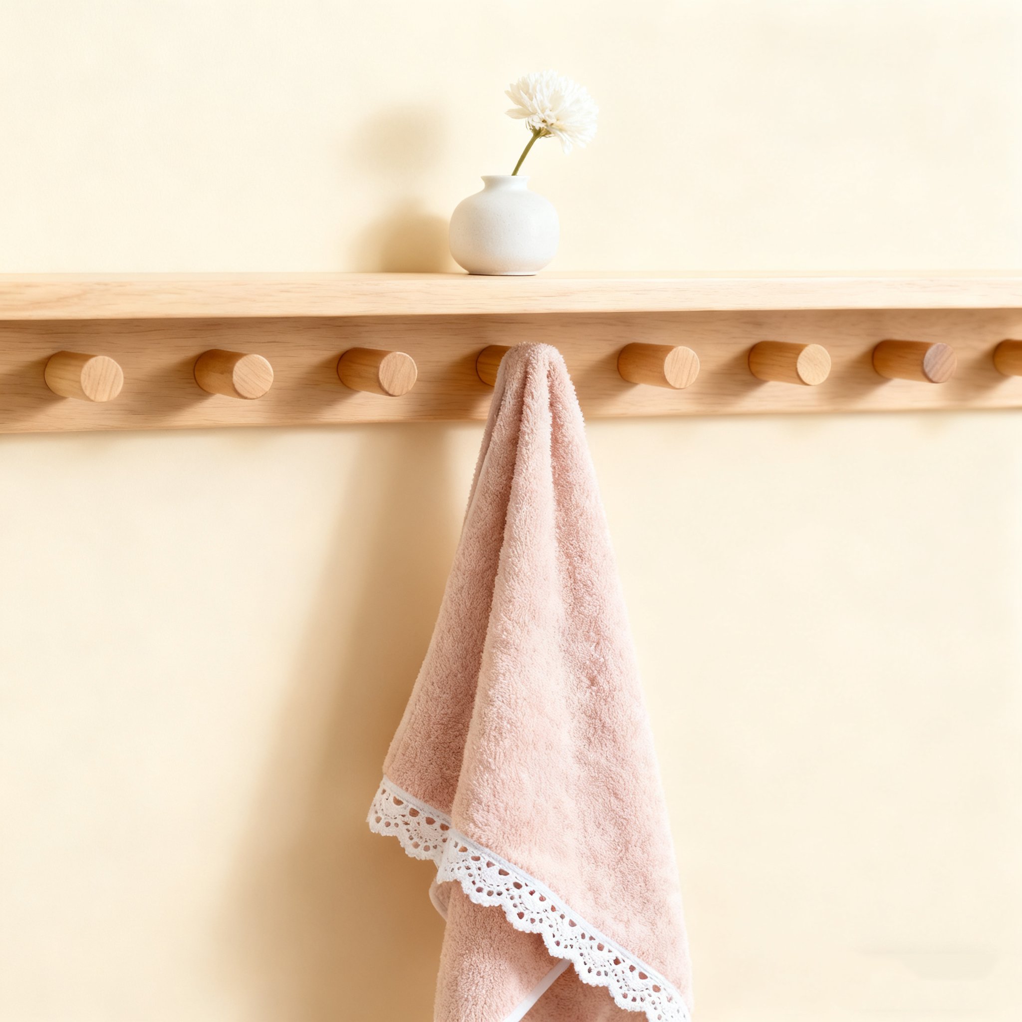 벽걸이형 수건 보관대 3개 세트