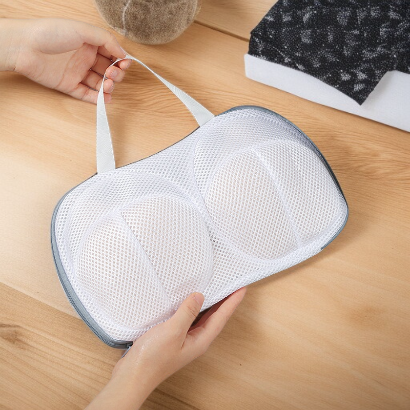 حقيبة غسيل شبكية خشنة سميكة للملابس الداخلية، حقيبة غسيل مضادة للتشوه، حقيبة غسيل حمالة الصدر