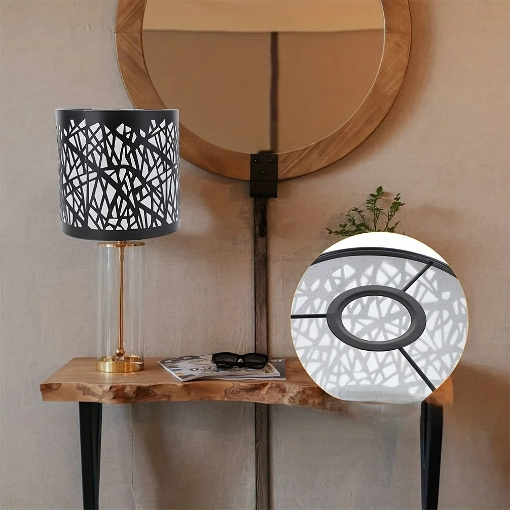 Lampenschirmdesign mit hohler Glühbirne