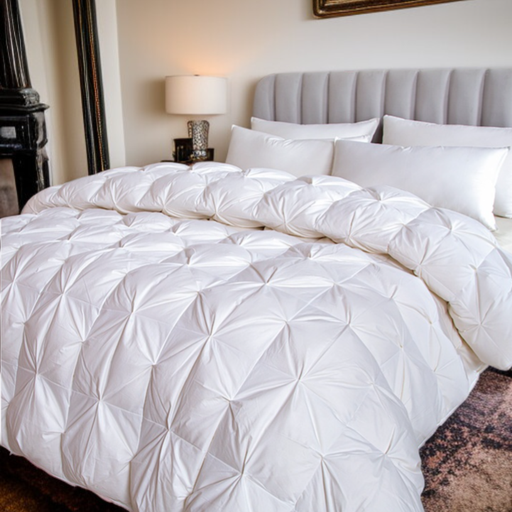 ふんわりとしたボリューム感のある布団