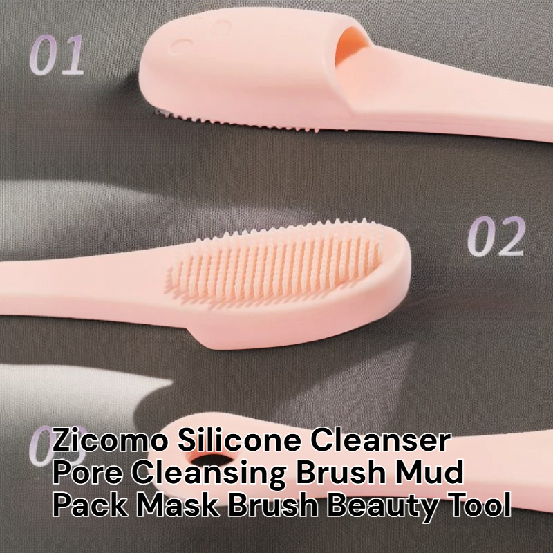  Zicomo Silicone Facial Cleansing Brush & Mask Applicator