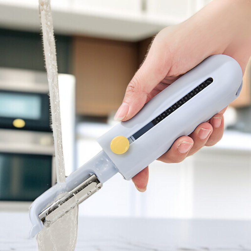 가정용 휴대용 필러 2인 1 다기능 신축성 과일 필러